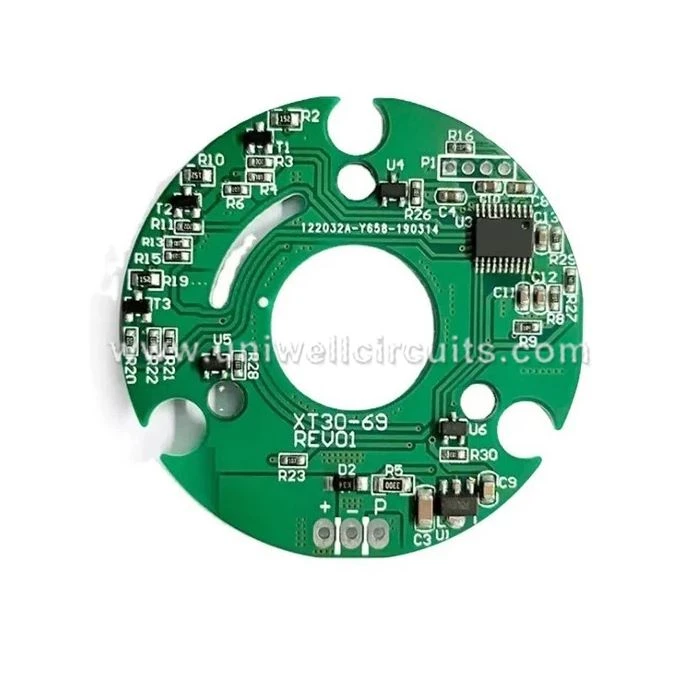 Intelligent Fingerprint Lock Circuit Board Design och utveckling av PCBA Solution Smt Control Board