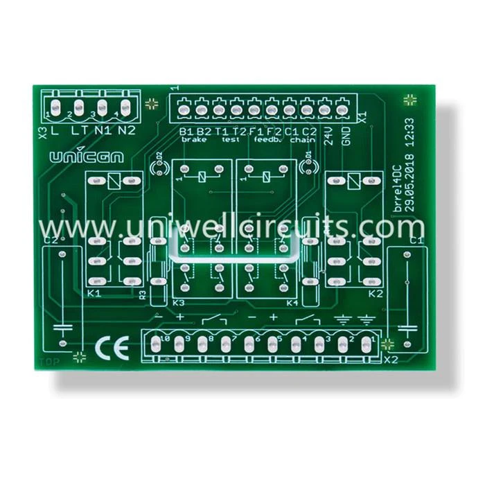 Uniwell krets precision gjort LCD TV moderkort kretskort, multi-layer PCB kretskort